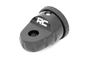 Aluminum Winch Shackle - Rough Country - T-6 Billet Aluminum - Black